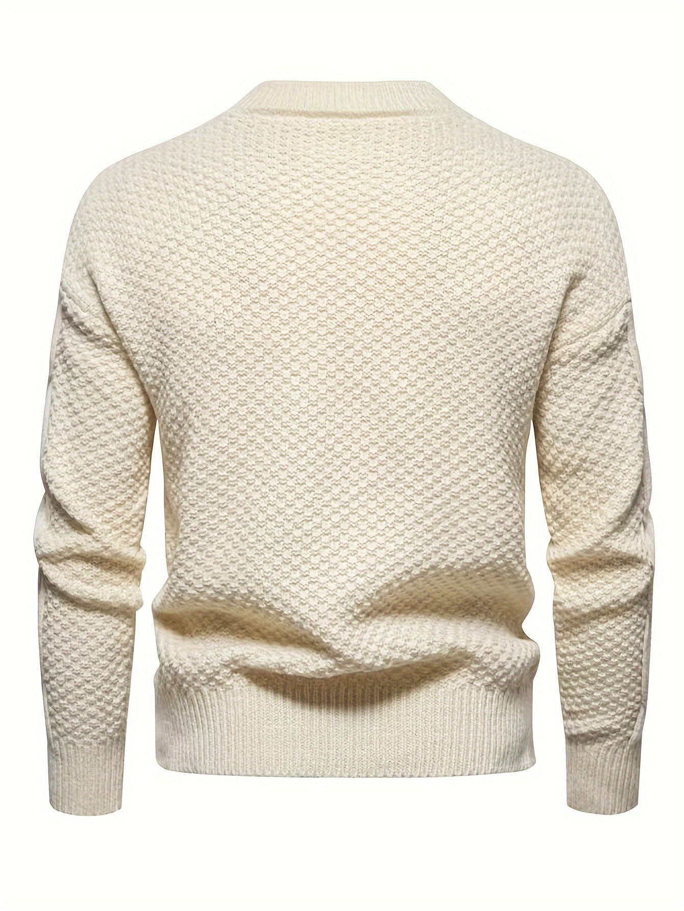 Holger™ kabelstrikket sweater - tidløs stil og komfort til den moderne mand