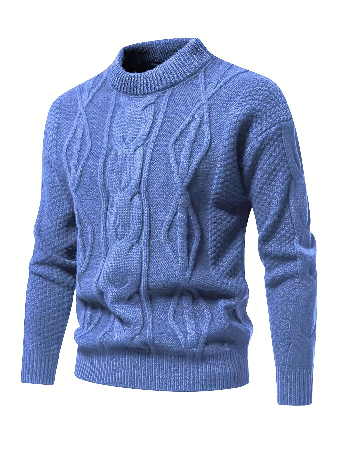 Holger™ kabelstrikket sweater - tidløs stil og komfort til den moderne mand