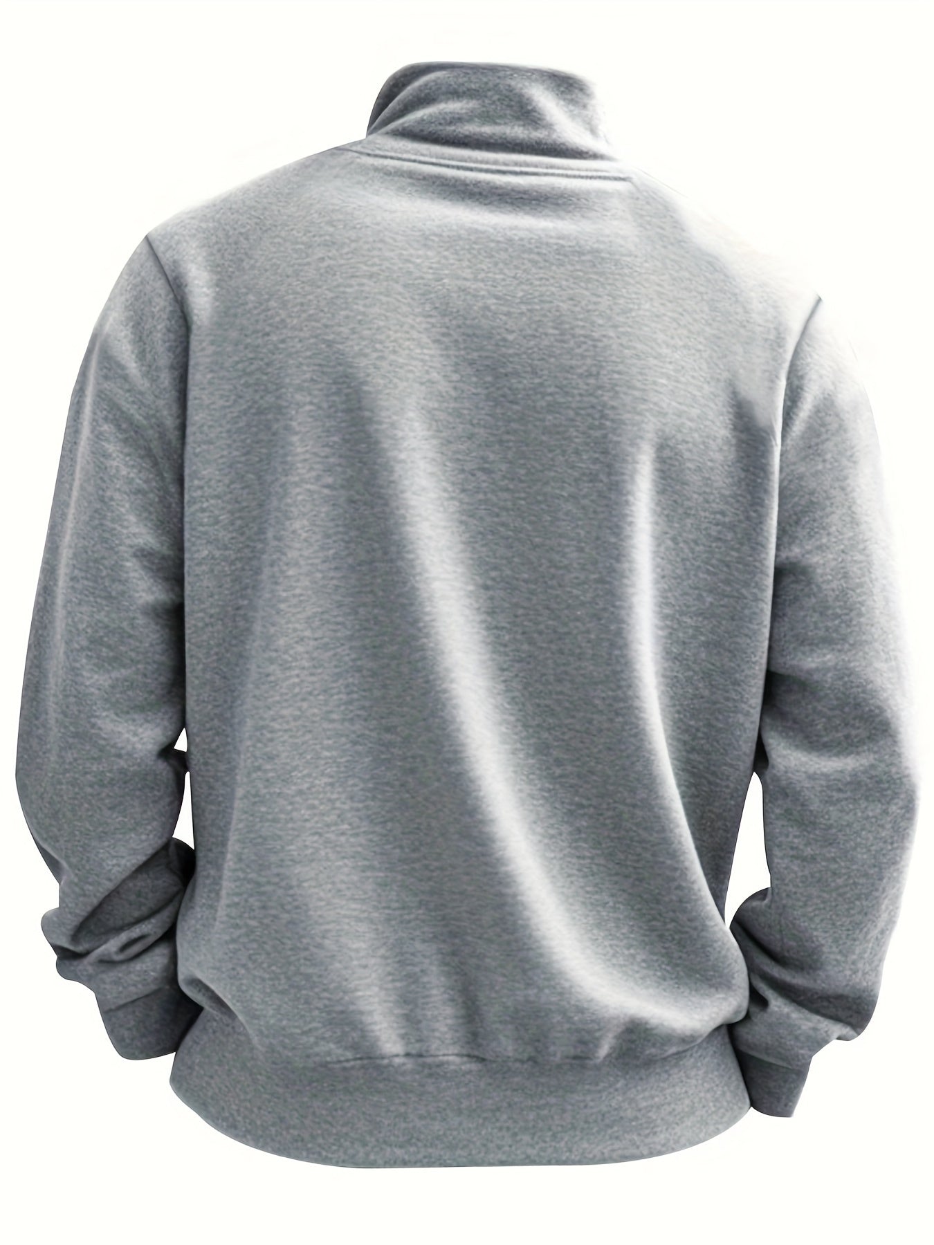 Frederick | Casual Henley Sweatshirt med lynlås til mænd