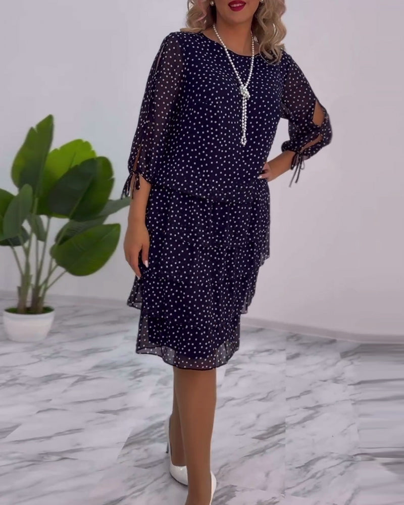 Freya™ | Flowy Dot Dress