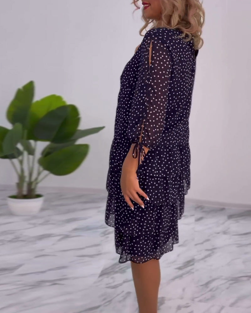 Freya™ | Flowy Dot Dress