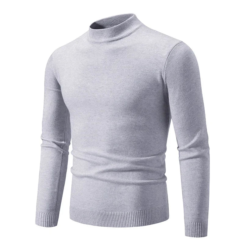 Erik | Elegant og tidløs rullekravesweater