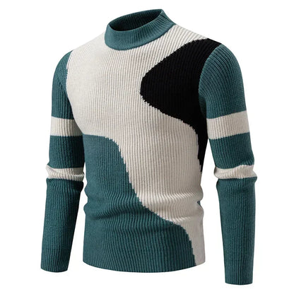 Moderne strikket sweater til mænd - stilfuld og komfortabel