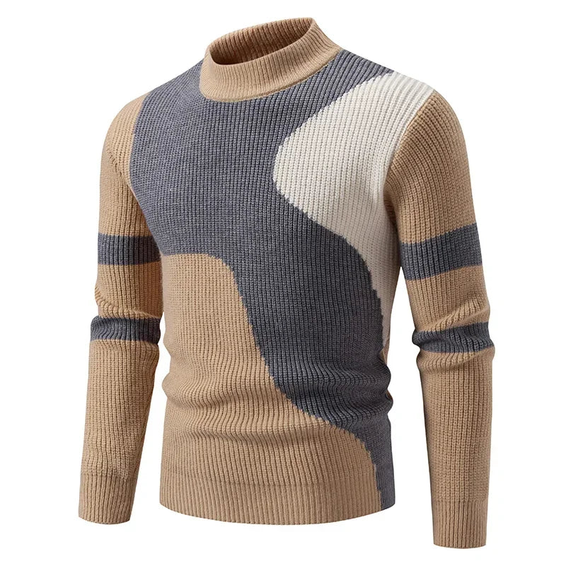 Moderne strikket sweater til mænd - stilfuld og komfortabel