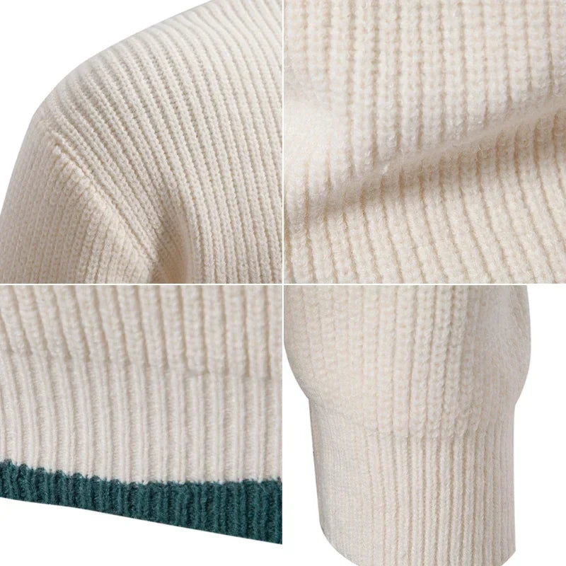 Moderne strikket sweater til mænd - stilfuld og komfortabel