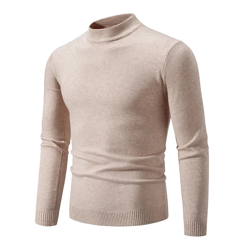 Erik | Elegant og tidløs rullekravesweater