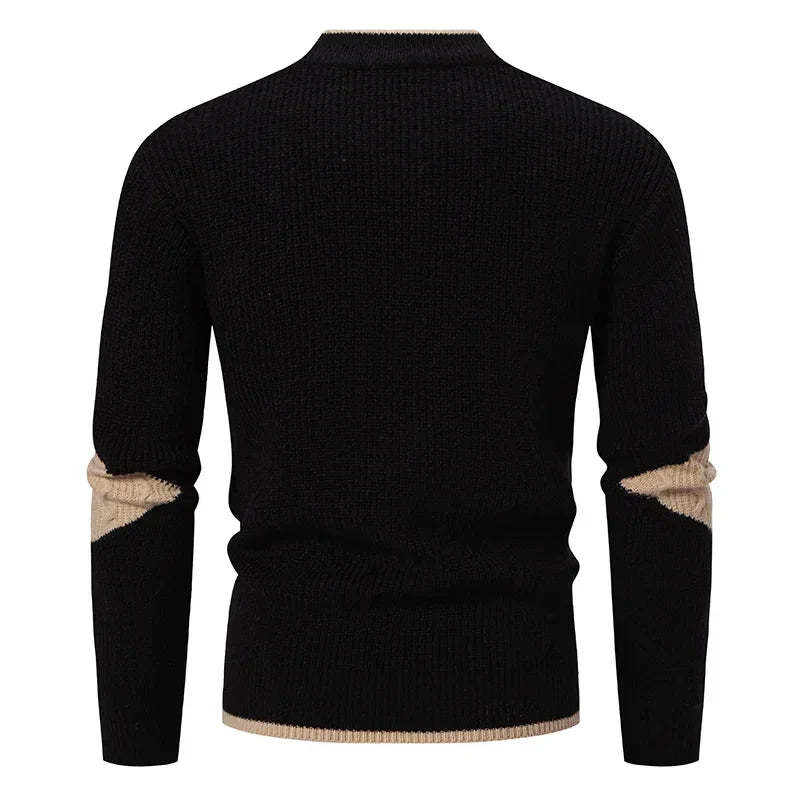 Moderne strikket sweater til mænd - stilfuld og komfortabel