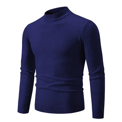 Erik | Elegant og tidløs rullekravesweater