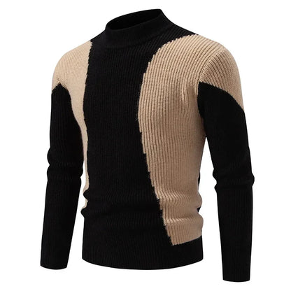 Moderne strikket sweater til mænd - stilfuld og komfortabel