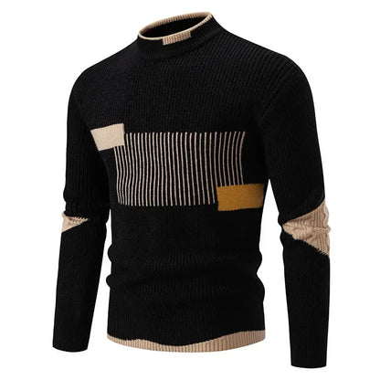 Moderne strikket sweater til mænd - stilfuld og komfortabel