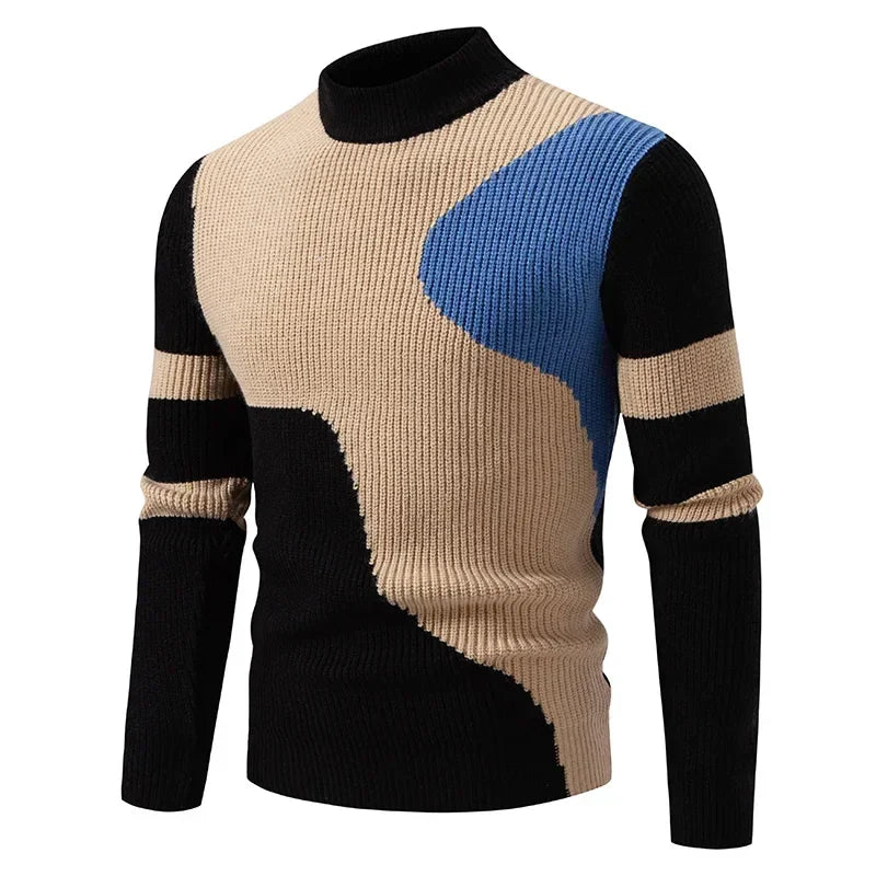 Moderne strikket sweater til mænd - stilfuld og komfortabel